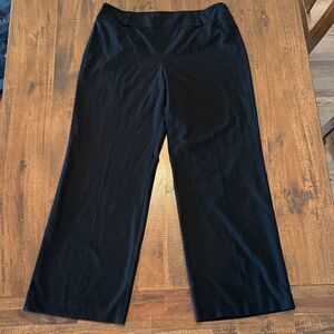 Talbots Black Wide-Leg Women's Pants